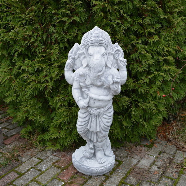 Stone statue of the divine Ganesha