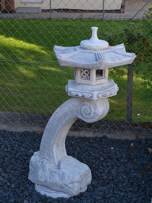 Giant Japanese Rankei Stone Lantern