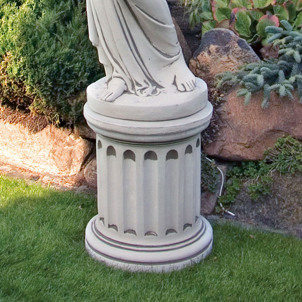 Large column pedestal round