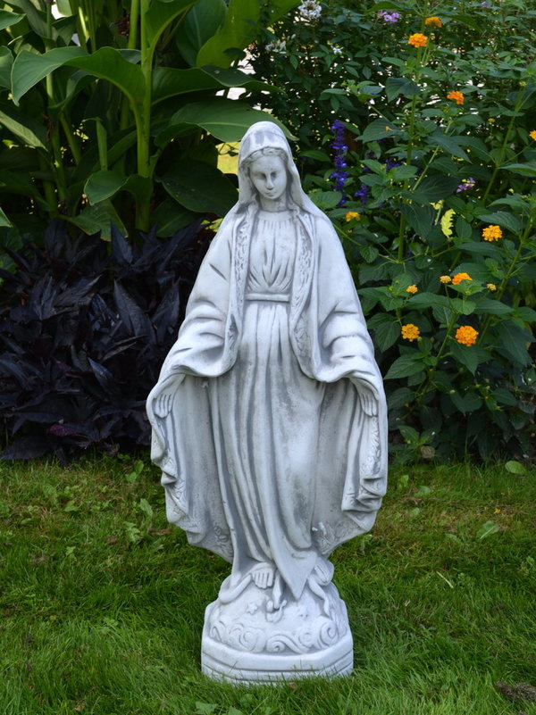 Stone statue of the Madonna