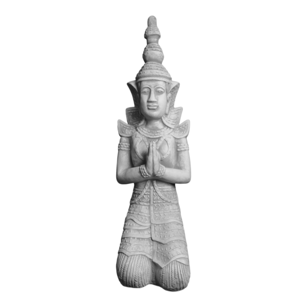 Statue eines knieenden Tempelwächters