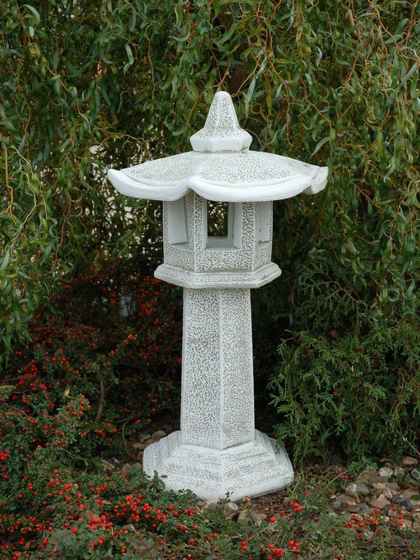 Large Tachi-gata stone lantern