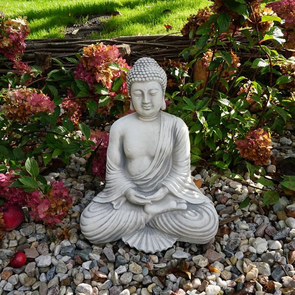 Buddha figure: symbol of Far Eastern wisdom