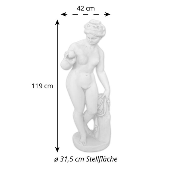 Statue der Venus mit Apfel