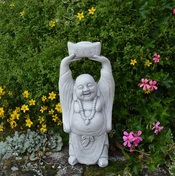 Glücklicher Buddha: der Mönch mit dem breiten Lachen