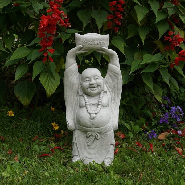 Glücklicher Buddha: der Mönch mit dem breiten Lachen