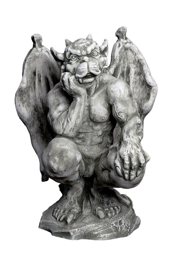 Riesige Gargoyle-Figur