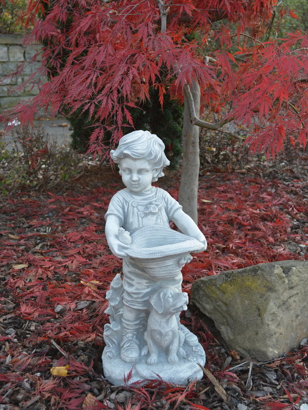 Boy figure with plantable hat