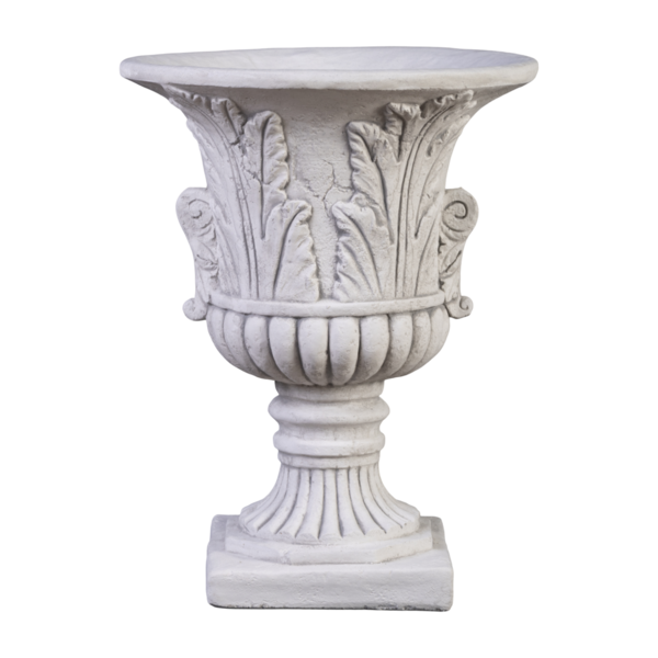 Large flower vase with an antique look