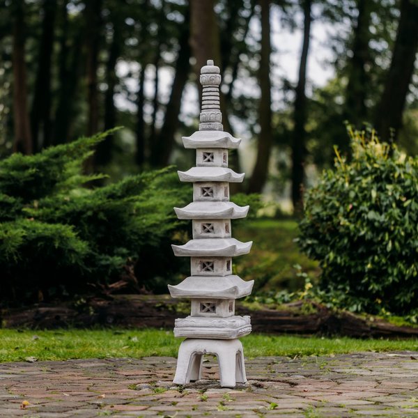 Large Japanese pagoda with five roofs