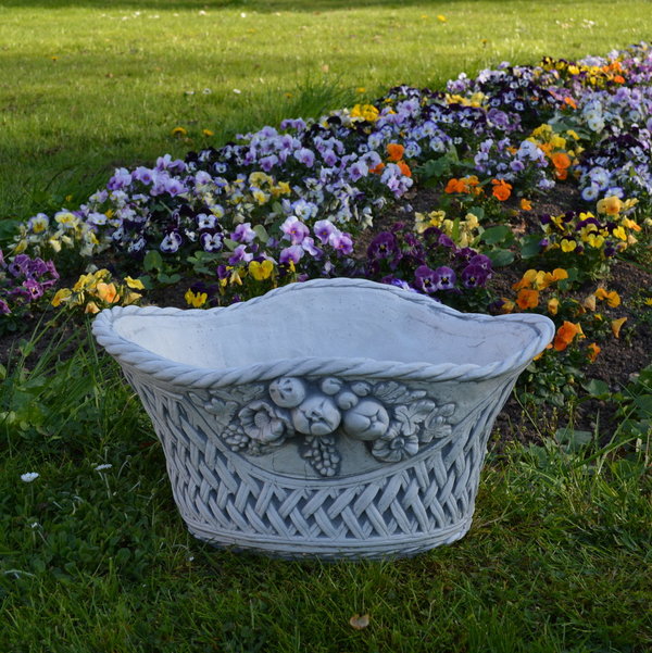 Basket as a plant bowl