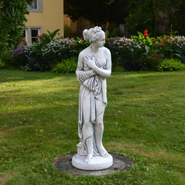 Stone statue of Pandora