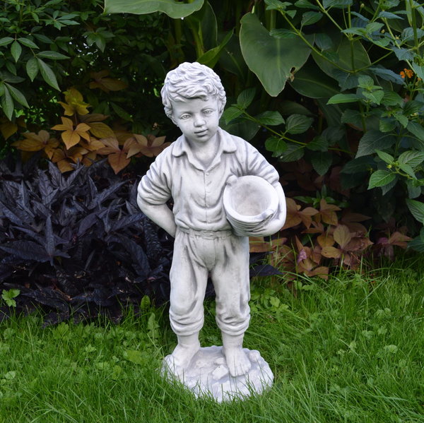 Boy with planter