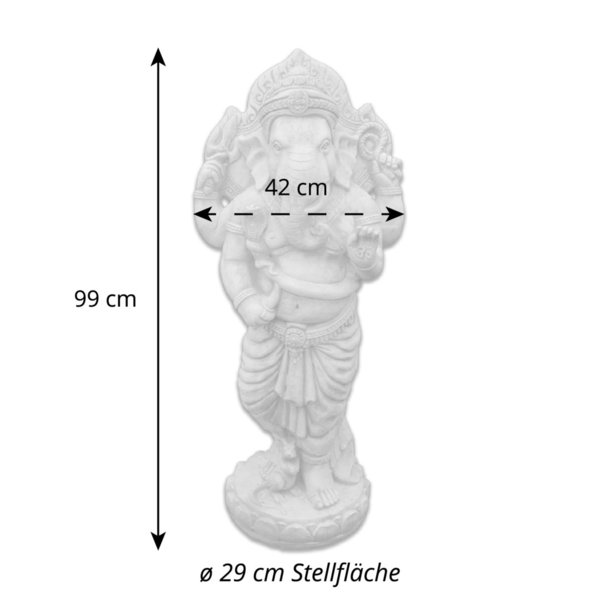 Stein-Statue des göttlichen Ganesha