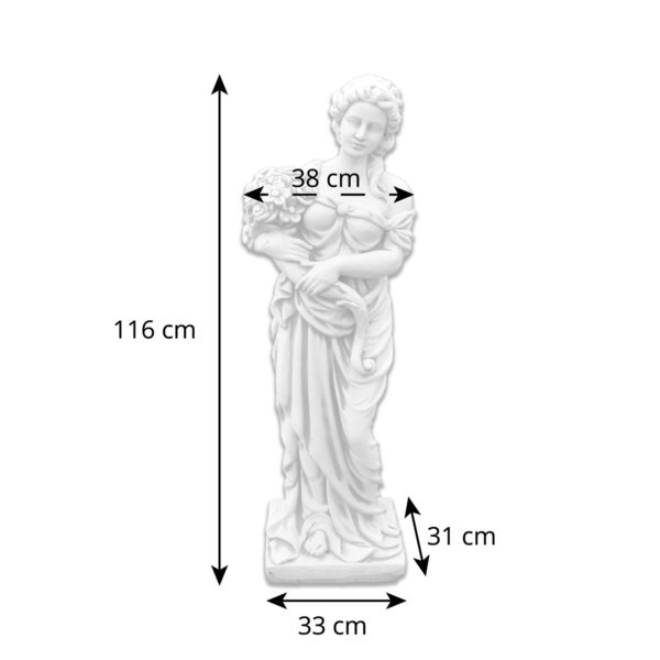 Stein-Statue der griechischen Göttin Leto