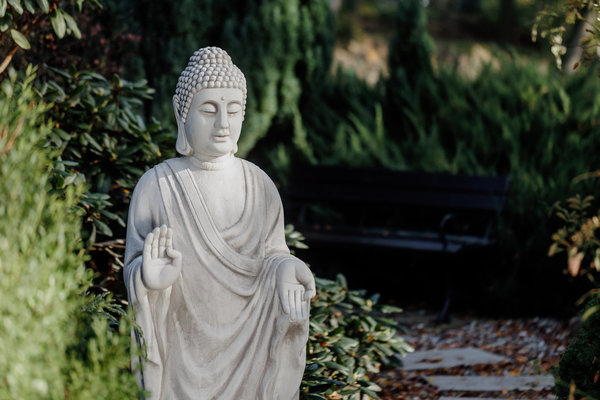 Eindrucksvolle Buddha-Statue