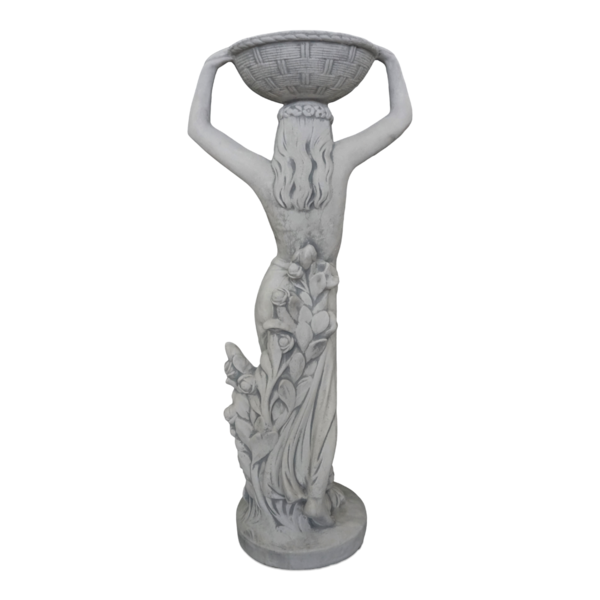 Statue der Hestia: Die Göttin der Familie als Wasserlauf oder Pflanzschale